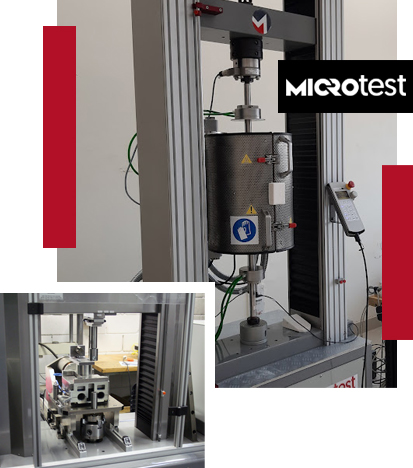 Fabricación de maquinas de ensayo MICROTEST